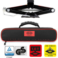 Механический домкрат Heyner РОМБ 1 т, 100-348 мм, с сумкой 347100