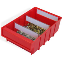 Пластиковый ящик ДиКом Б 500х185х100 красный 18.2016-091