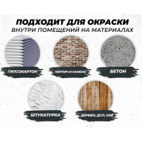 Водоэмульсионная краска Movatex EXTRA для стен и потолков, 14 кг Т11874