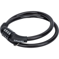 Тросовый замок Fuaro PL-0865-CODE 8x650 мм, код, подвес 42303