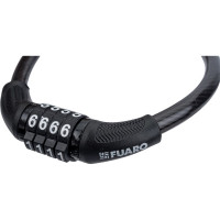Тросовый замок Fuaro PL-0865-CODE 8x650 мм, код, подвес 42303