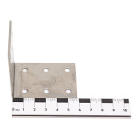 Крепежный особо прочный уголок VORMANN 60х60х40х2 мм, нержавеющая сталь 070935000RF