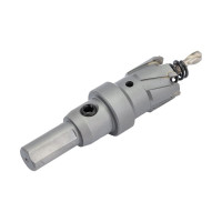 Коронка по металлу HM (25х28 мм; хвостовик 13 мм; комплект) D.BOR HS-HM-28-025-T