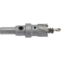 Коронка по металлу HM (25х28 мм; хвостовик 13 мм; комплект) D.BOR HS-HM-28-025-T