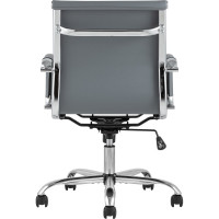 Компьютерное кресло Стул Груп TopChairs City S, серое D-101 grey