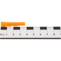 Дюбель ВИРТУОЗ U 6х37, полипропилен, 50 шт. 87314