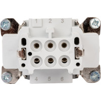 Гнездо Emas 6 полюсов, 16А EB006CP00