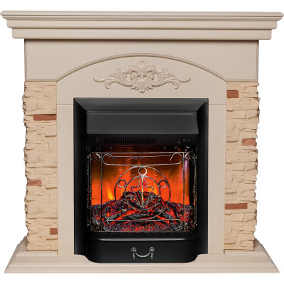 Каминокомплект RealFlame NEAPOLIS STD/EUG WT+ MAJESTIC-S LUX BL 10019811