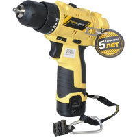 Аккумуляторная дрель Hanskonner б/щ, 12В, 2 акк. 2,0 Ач, 30Нм, кейс HCD1230R