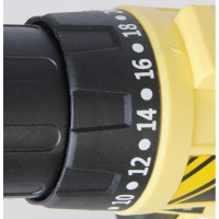 Аккумуляторная дрель Hanskonner б/щ, 12В, 2 акк. 2,0 Ач, 30Нм, кейс HCD1230R