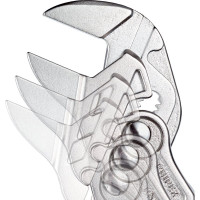 Переставные клещи-ключ Knipex 52 мм (2"), длина 250 мм, хром, 1К ручки, KN-8603250SB