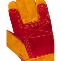 Усиленные перчатки-краги 2Hands, р. 10.5, спилок КРС/хлопок, лен, швы Kevlar Т72-11-ru Siberia