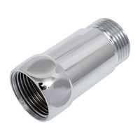 Прямое соединение для полотенцесушителя SG г/ш 3/4"х3/4", хром, 2 шт 731SCH0505