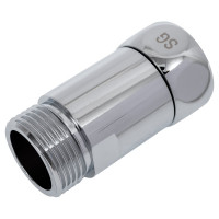 Прямое соединение для полотенцесушителя SG г/ш 3/4"х3/4", хром, 2 шт 731SCH0505