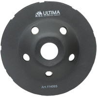 Чашка алмазная зачистная (125х22 мм; двухрядная) ULTIMA 114003