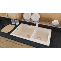 Смеситель для кухни ULGRAN U-002 бежевый U-002-328