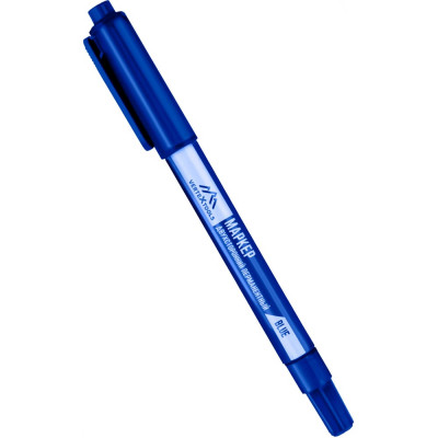 Строительный маркер vertextools синий, двухсторонний 00010-03