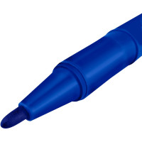 Строительный маркер vertextools синий, двухсторонний 00010-03