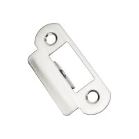 Защелка Аллюр L45-8-R18 SN (матовый никель; овальная торцевая планка 18 мм; без ручек) 11745