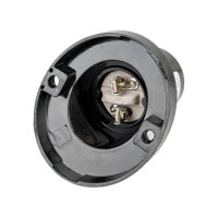 Настенный косой патрон SVET карболитовый Е27, YK744