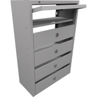 Почтовый ящик FerrumFormat Оптима Компакт 5 серый 4620065515002