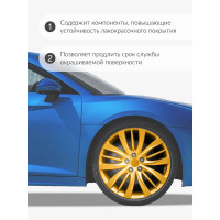 Эмаль для дисков KUDO золотая KU-5207