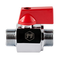 Шаровой кран PROFACTOR PF CHROME MINI для бытовой техники н/н 3/8 PF BMV 353.10