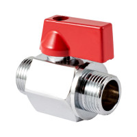 Шаровой кран PROFACTOR PF CHROME MINI для бытовой техники н/н 3/8 PF BMV 353.10