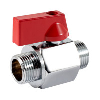 Шаровой кран PROFACTOR PF CHROME MINI для бытовой техники н/н 3/8 PF BMV 353.10