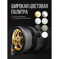 Эмаль для дисков KERRY золотая KR-960.7