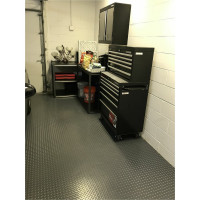 Резиновое рулонное покрытие ComeForte Елочка 1,5х10 м Diamond Rubber СС002780