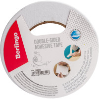 Двусторонняя клейкая лента на вспененной основе Berlingo 50 мм х 8 м, 1 мм FSn_508033