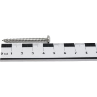 Саморез с полукруглой головкой КРЕП-КОМП НЕРЖАВЕЙКА DIN7981 А2 4,2х45 500 шт шпн4245