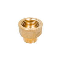 Переходник Terma 3/8н-1/2в, латунь 42386