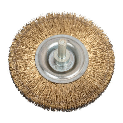 Щетка дисковая (80 мм; ось 6 мм) ООО НПП «Гефест» 102