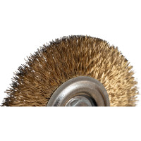 Щетка дисковая (80 мм; ось 6 мм) ООО НПП «Гефест» 102