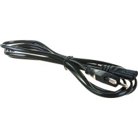 Кабель питания ноутбуков аудио/видео ExeGate Power PCN-1 8P CEE7/16-С7 VDE-250V-2х0.5-CU 1.8м 280676