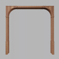 Набор для увеличения ширины арок Cosca decor мелинга орех, ламинированный МДФ СПБ101369