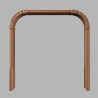 Набор для увеличения ширины арок Cosca decor мелинга орех, ламинированный МДФ СПБ101369