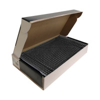 Металлические пружины для переплёта Office Kit D 8 мм 5/16 черные упаковка 100 шт OKPM516B