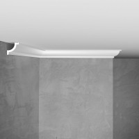 Плинтус потолочный Stenopol 20х20х2000 мм под покраску C7132