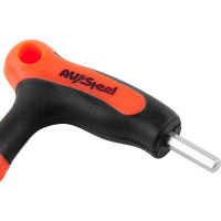 Ключ AV Steel T-образный HEX 4мм AV-360204