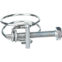 Двойной стальной хомут Boutte 25 мм, 2 шт. 0250455