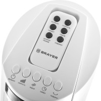 Колонный вентилятор BRAYER с пультом, белый BR4958WH