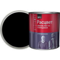 Эмаль Расцвет ПФ-115 черная, 2.7 кг 10095