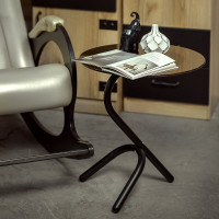 Журнальный стол Мебелик Дуэт 5 черный, тонированный 000 671