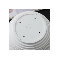 Горшок для цветов с поддоном СИМАЛЕНД Алиса 1.5 л, 20х10 см, белый 4330129