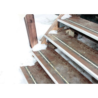 Ступень с алюминиевым кантом Lucky Guy 900x300мм, влагостойкая фанера, 030 01 900300 БФ