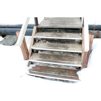 Ступень с алюминиевым кантом Lucky Guy 900x300мм, влагостойкая фанера, 030 01 900300 БФ