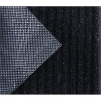 Грязезащитный коврик РемоКолор Ребро ПВХ, полиэстер, чёрный, 80x120 см 70-1-806